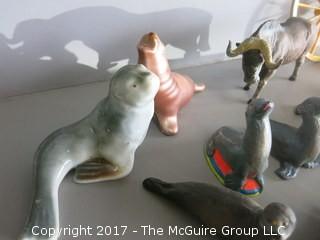 Collection of Circus display pieces