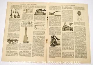 Collection of Vintage Magazines. 1932 Theatre Arts Monthly.  The Illustrated Journal of Useful Inventions.  The Student Outlook. Rockefeller Center - A Photographic Narrative