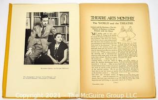 Collection of Vintage Magazines. 1932 Theatre Arts Monthly.  The Illustrated Journal of Useful Inventions.  The Student Outlook. Rockefeller Center - A Photographic Narrative