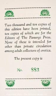 Book Title: The Satyricon: From the Latin of Petronius, 1930. Translated by Alfred Allinson 