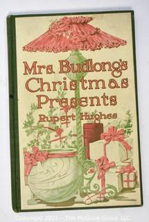 Four Vintage Children's Books Including Lewis Carroll, The Wonder Clock, Mrs.Budlong's Christmas Presents & The Flying Carpet.