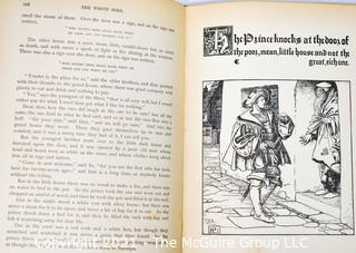 Four Vintage Children's Books Including Lewis Carroll, The Wonder Clock, Mrs.Budlong's Christmas Presents & The Flying Carpet.