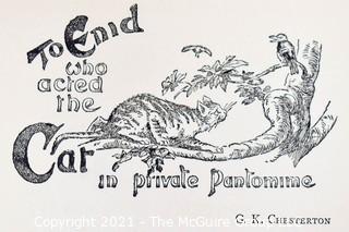 Four Vintage Children's Books Including Lewis Carroll, The Wonder Clock, Mrs.Budlong's Christmas Presents & The Flying Carpet.