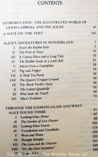 Four Vintage Children's Books Including Lewis Carroll, The Wonder Clock, Mrs.Budlong's Christmas Presents & The Flying Carpet.