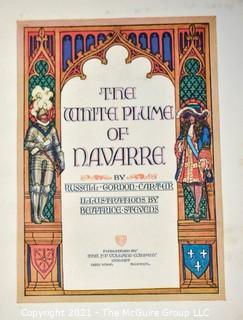 Five (5) Vintage Children's Books Including Tanglewood Tales, The Little Lame Prince, Rainbow Boy, Hans Brinker and The White Plume of Navarre.