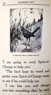 Five (5) Vintage Children's Books Including Tanglewood Tales, The Little Lame Prince, Rainbow Boy, Hans Brinker and The White Plume of Navarre.