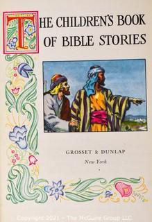 Group of Vintage Bible Themed Children's Books.