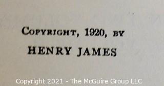 Two Volume Set of The Letters of William James Edited by His Son Henry James circa 1920.