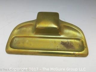 Brass Inkwell 