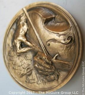 Bronze Medallion: Mistro Rostropovich