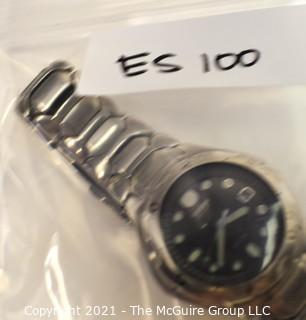 Citizen Eco-Drive Men's Stainless Steel Wrist Watch.  Untested.