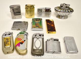 Group of Cigarette Lighters.  