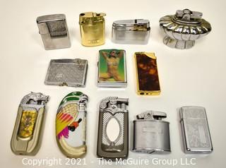 Group of Cigarette Lighters.  