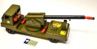 Vintage 1950's Nylint Electronic Cannon Truck No. 2400 *