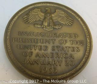 Bronze Medallion: President Dwight D. Eisenhower