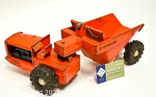 1951 Nylint Tourneau Tournaracker Pressed Steel Toy Truck.