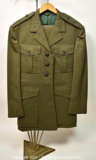 US Marine Corps Dress Green Uniform