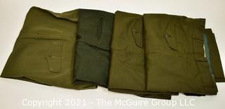 US Marine Corps Wool Green Uniform Pants 