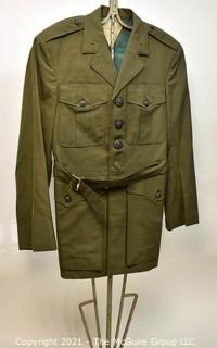 US Marine Corps Green Uniform Dress Coat 