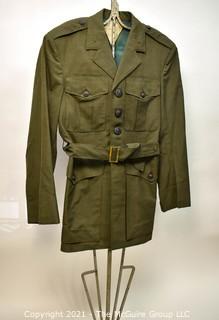 US Marine Corps Green Uniform Dress Coat 