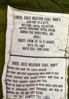 US Marine Corps Nylon Field Coat w/ Liner and Hood