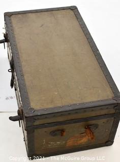 Vintage Military Trunk