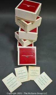 Reed and Barton Silver Plated 12 Days Of Christmas Mini Bell Set, In Original Boxes with Paperwork. 