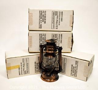 Four (4) Kerosene Lanterns, NIB New in Box.  