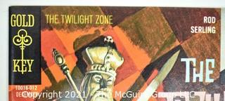 Two (2) Vintage The Twilight Zone Gold Key Comics - #35, Dec 1st, 1970 and #28 March 1969