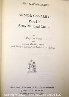 Group of Four (4) Military Books.  