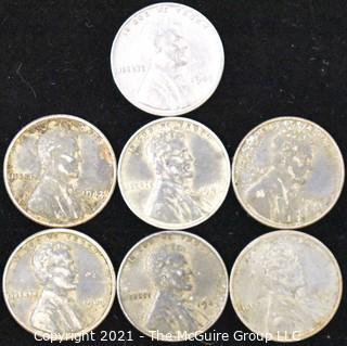 7 Steel War Pennies