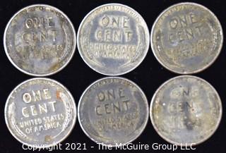 (6) U.S. Steel Pennies