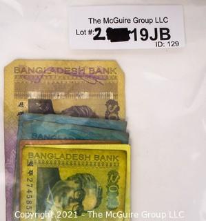 (6) Bangladesh Banknotes: 20, 20, 50, 100, 100, 1000