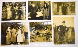 Collection of Hollywood Promotional Silent Movie Still Photographs