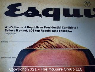 Esquire Magazine March 1966 Richard Nixon, John Lindsay, Will Scranton, Mark Hatfield, George Romney 