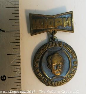 Bronze Medallion: Russian 