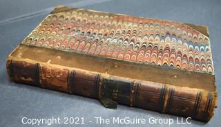 Leather Bound "The Edinburgh Review or Critical Journal" for January 1857.