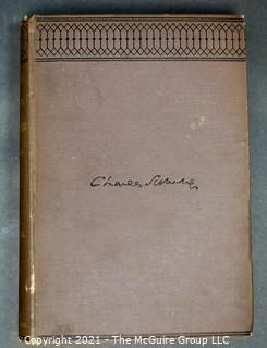 Two Volume Set, Memoirs & Letters of Charles Sumner by Edward L. Pierce, 1877