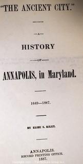 (3) Hardback Books. Maryland and Virginia