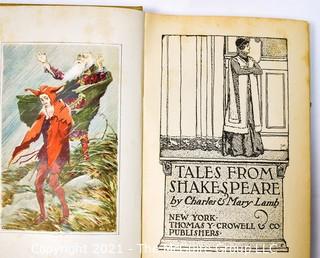 (6) Hardback Books. Shakespeare