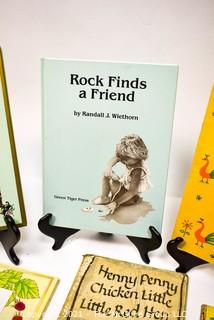 Collection of Vintage Children's Books and Booklets.