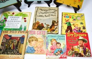 Collection of Vintage Children's Books and Booklets.