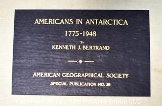 Americans in Antarctica, 1775-1948 American Geographical Society, 1971 by Kenneth John Bertrand 