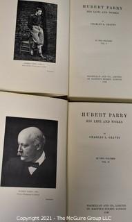 Two Volume Set, Hubert Parry His Life And Works by Charles L Graves, 1926
