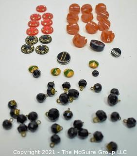 Collection of Vintage Buttons, Some Bakelite