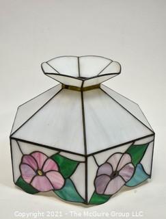 Tiffany Style Stained Glass Lamp Shade.