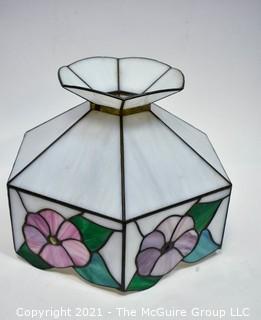 Tiffany Style Stained Glass Lamp Shade.