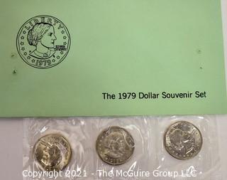 1979 Susan B Anthony PDS Mint Set in Government Packaging