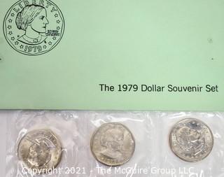 1979 Susan B Anthony PDS Mint Set in Government Packaging