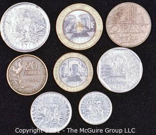 Collection of French Coins 